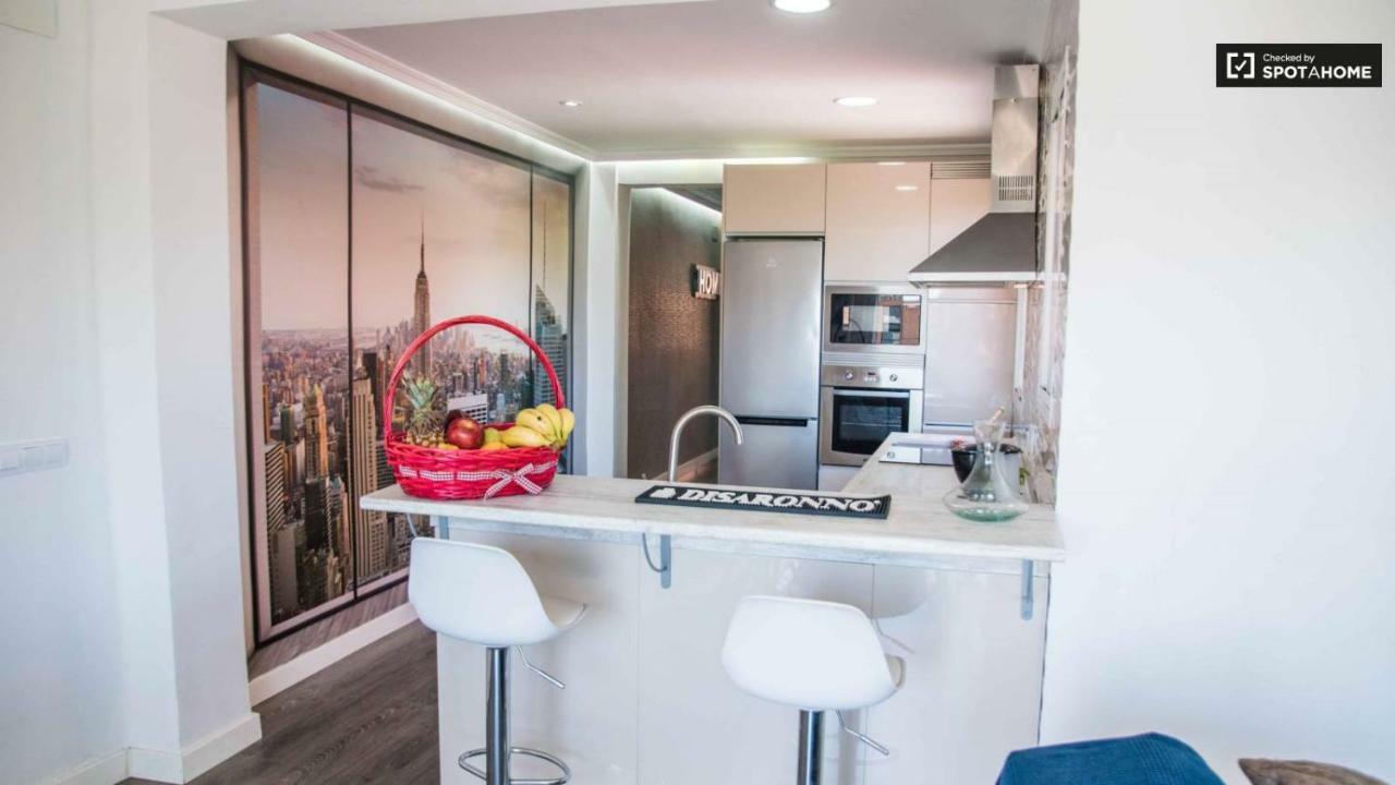 Apartmentsuitespain Atic Panoramic Beach Valencia Buitenkant foto