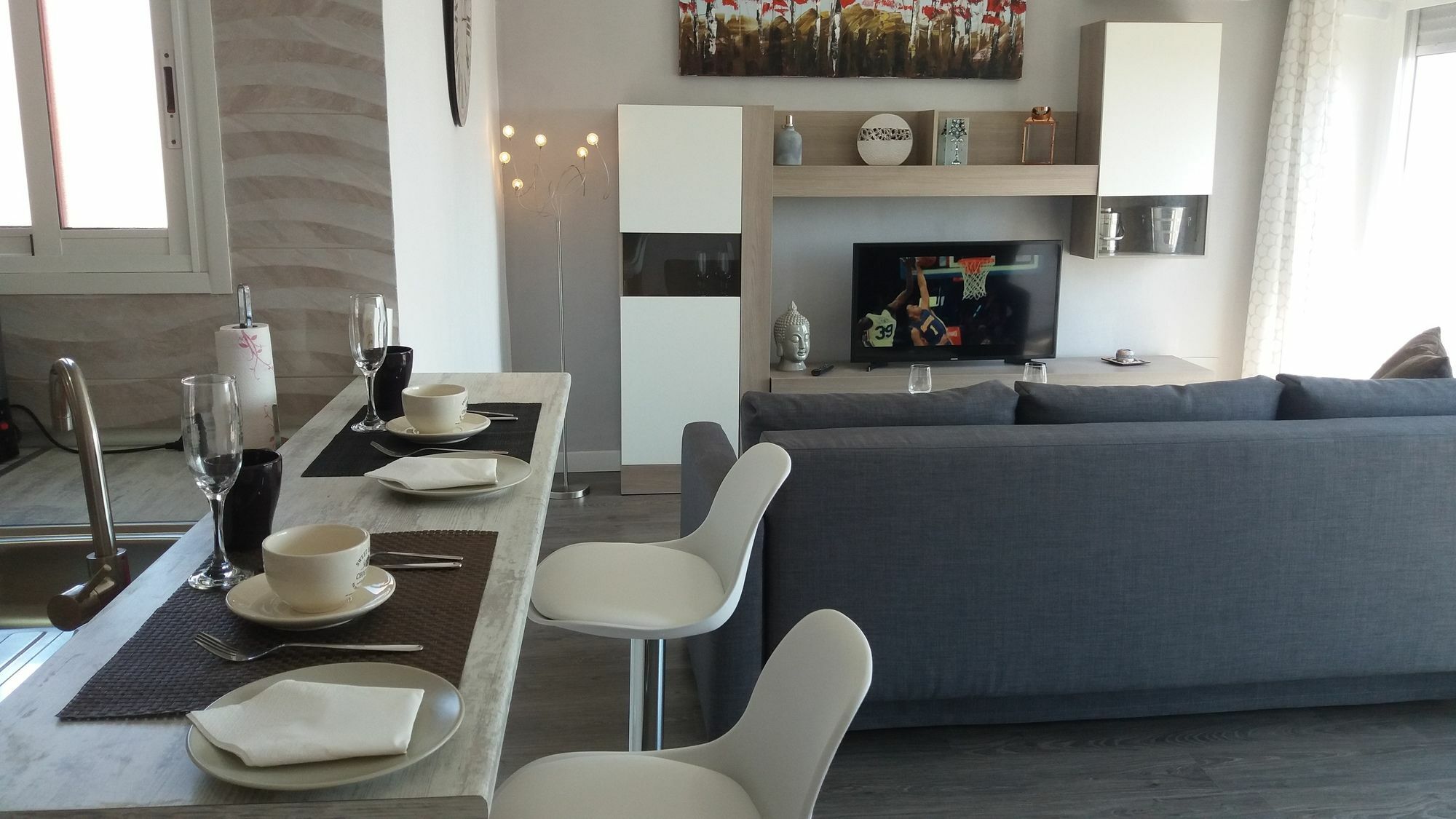 Apartmentsuitespain Atic Panoramic Beach Valencia Buitenkant foto