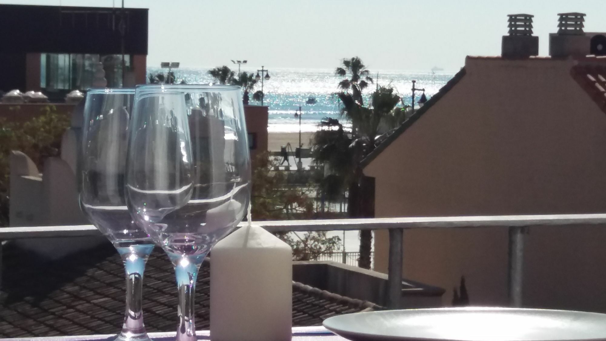 Apartmentsuitespain Atic Panoramic Beach Valencia Buitenkant foto