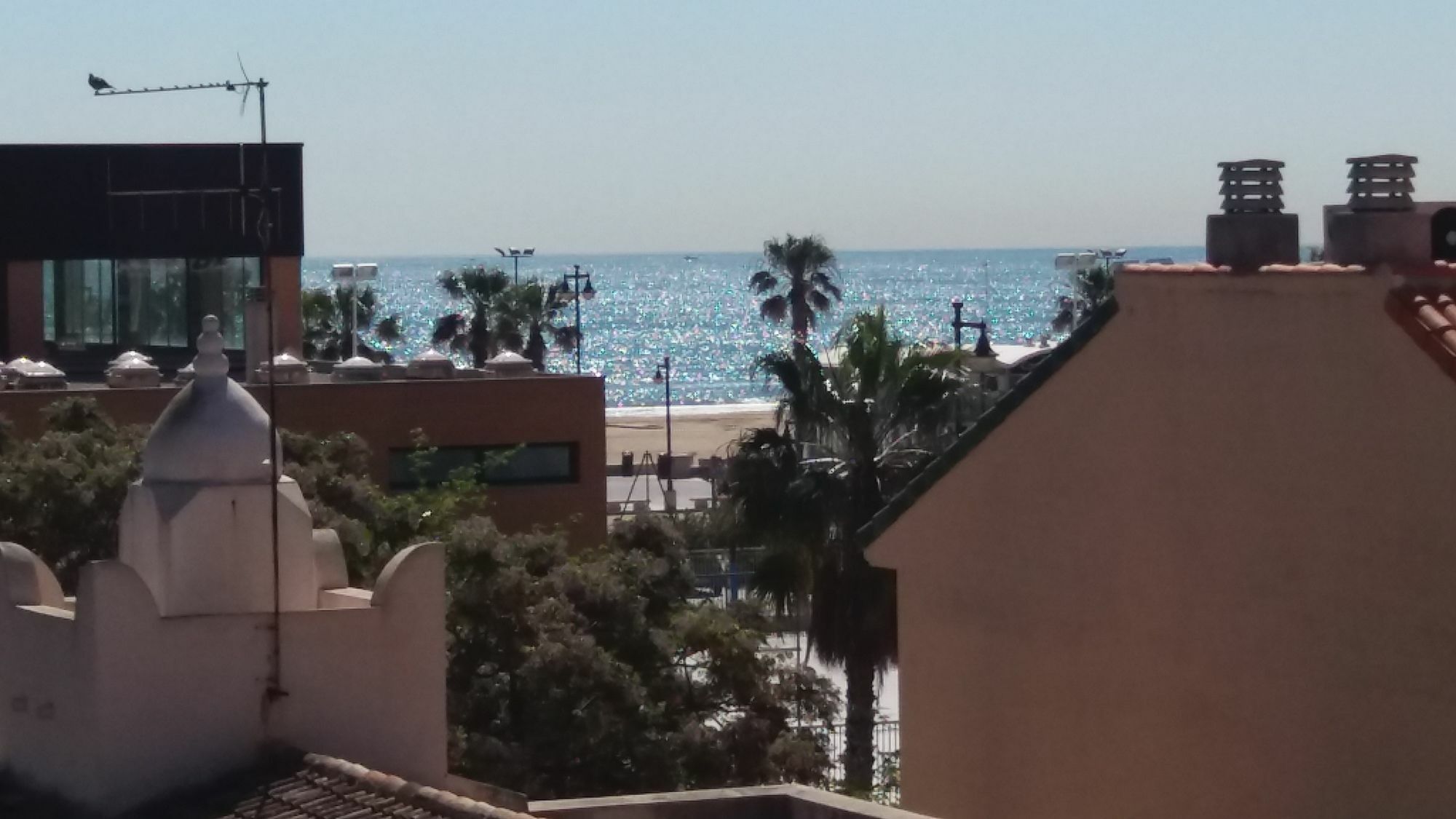 Apartmentsuitespain Atic Panoramic Beach Valencia Buitenkant foto